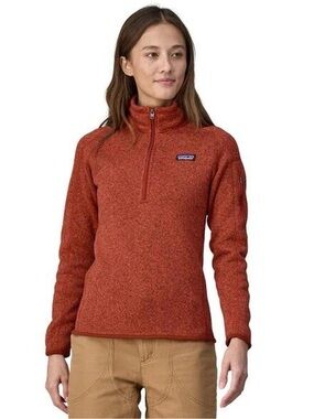 Patagonia Women’s XL Better Sweater Plus Size Burnt Orange Rust